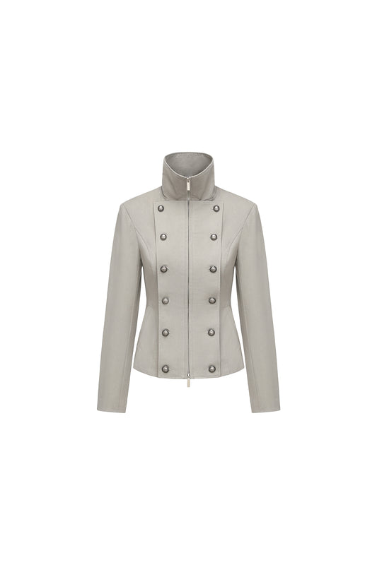 Sand Grey Unisex Jacket