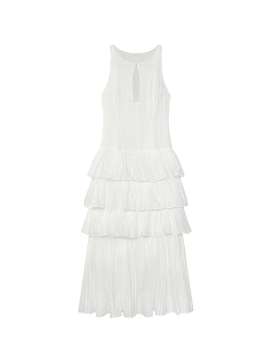 Multi-way Cut-out Detachable Hem Dress