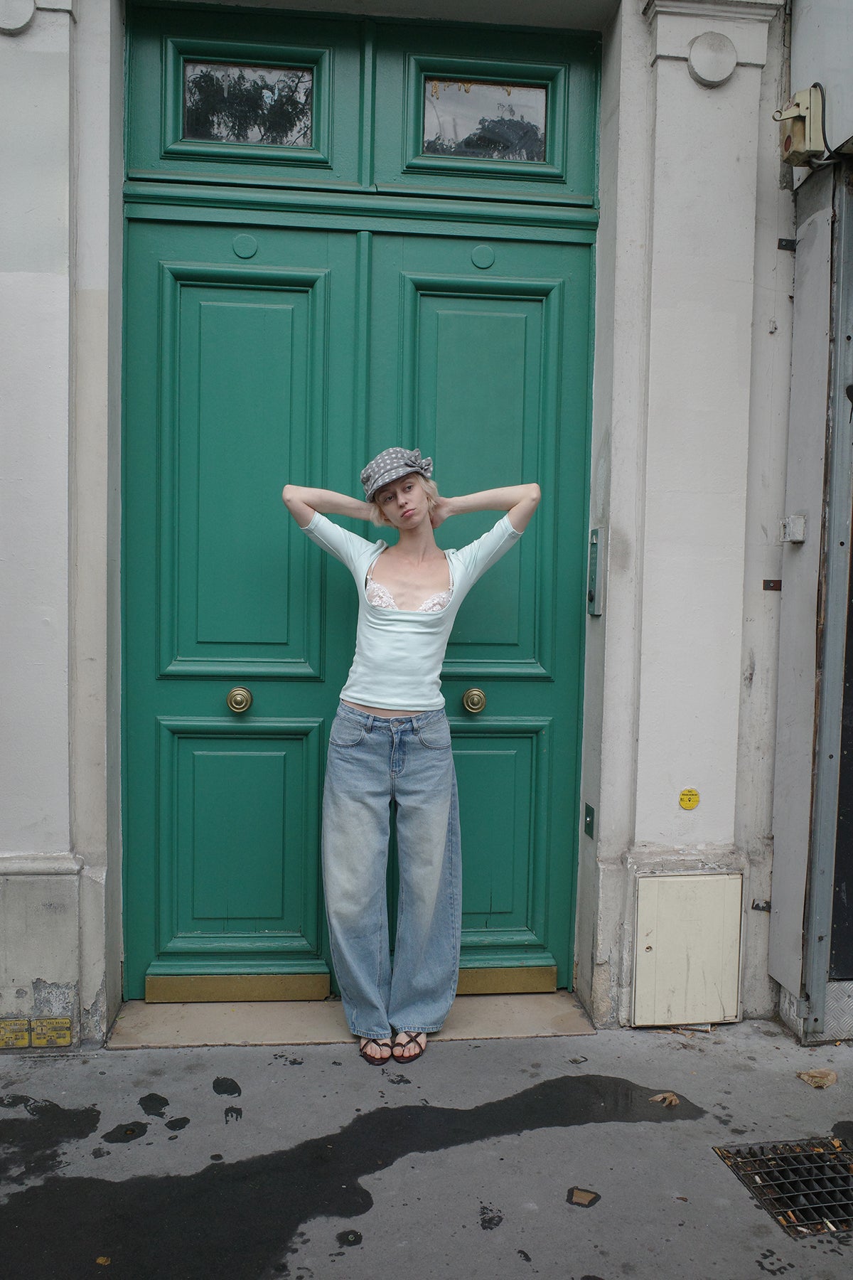 Mint Green Short Sleeve Top