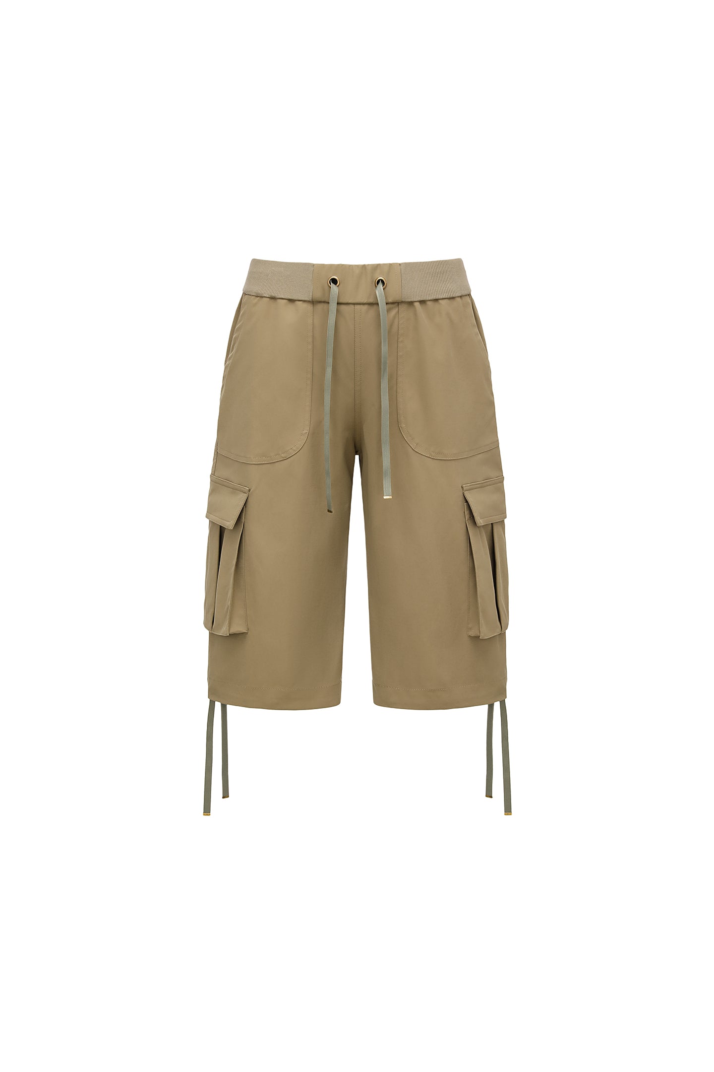 Moss Green Cargo Shorts