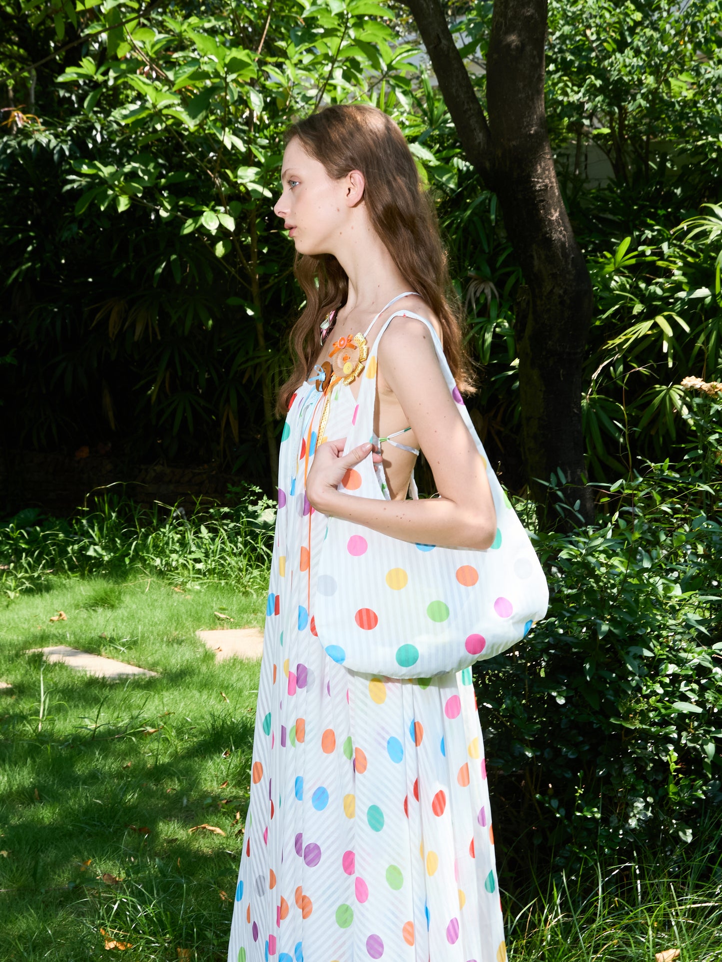 Multi-Color Polka Dot Bag