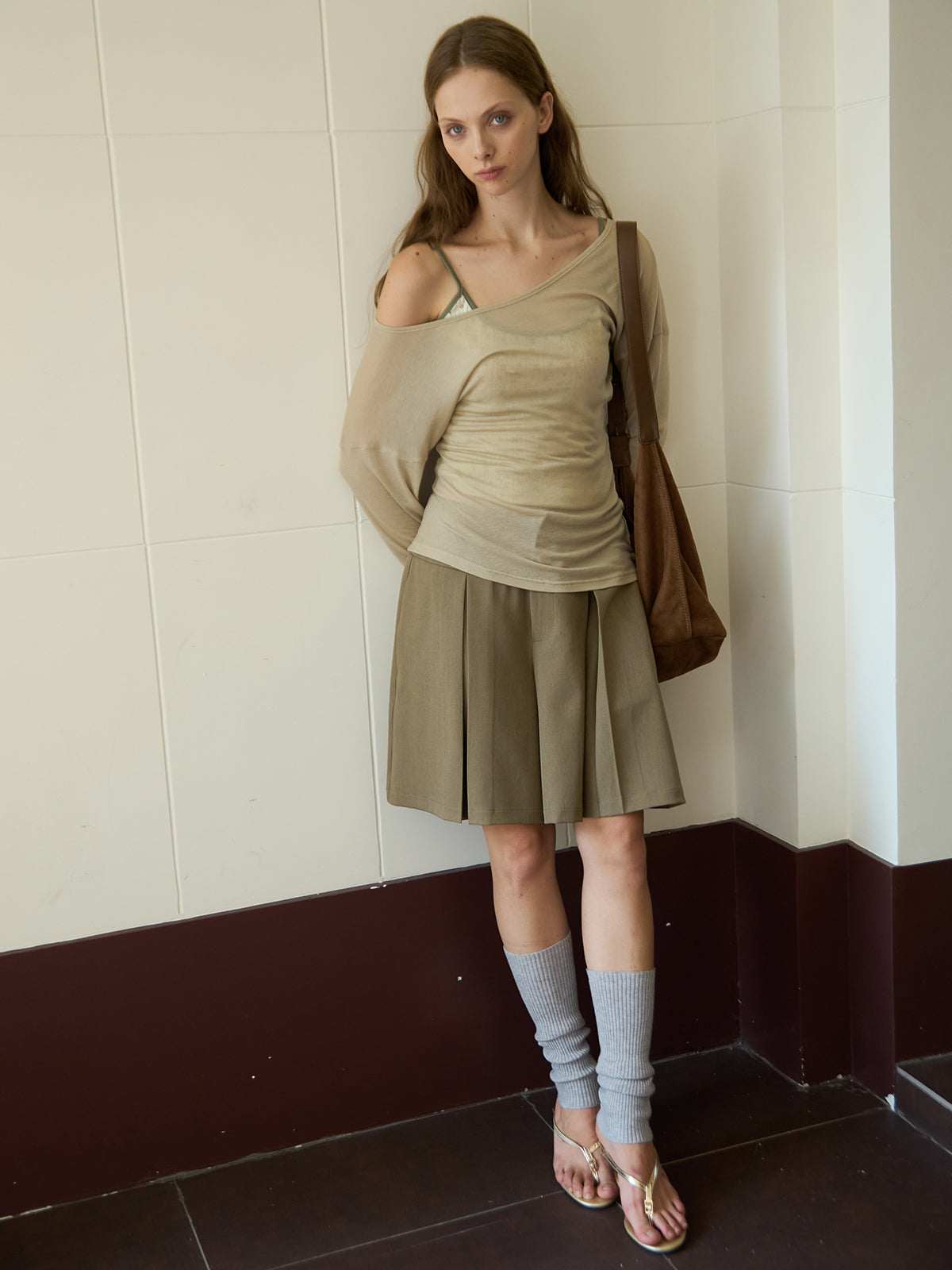 Olive Goliath Tailored Shorts