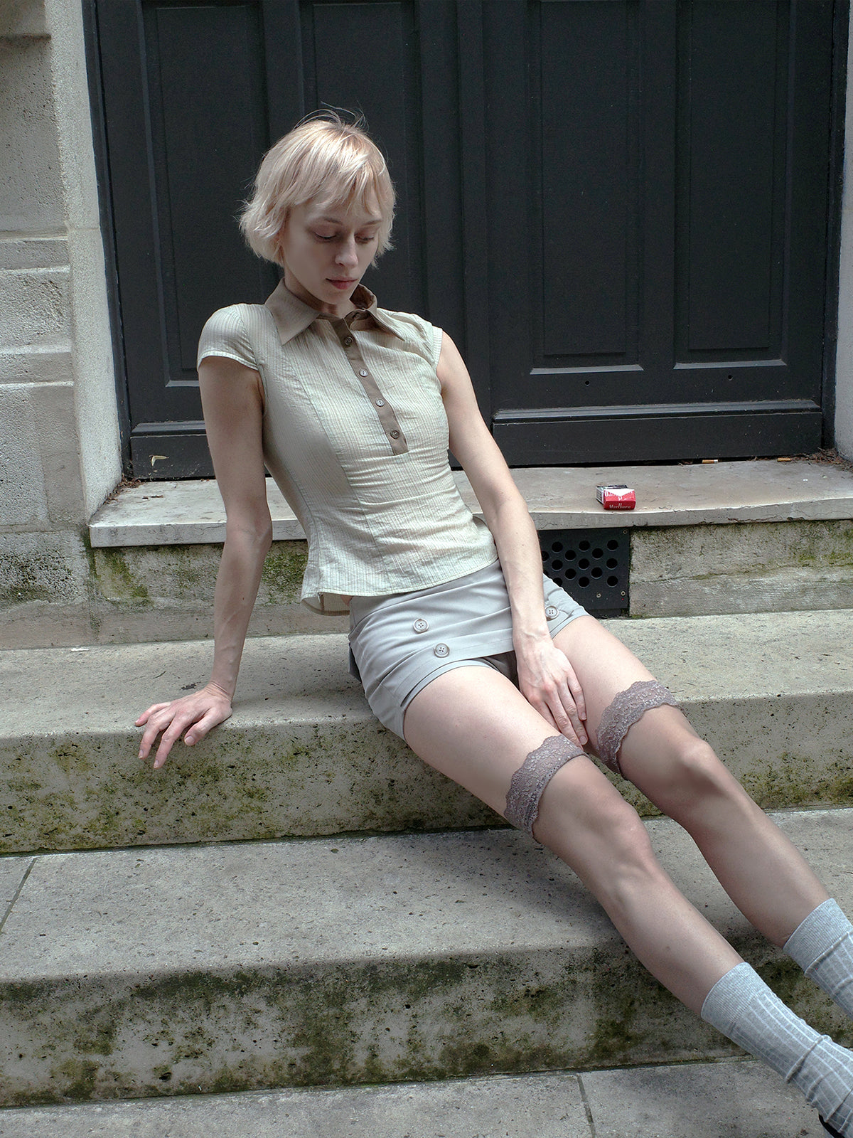 Olive Green Short Sleeve Shirt