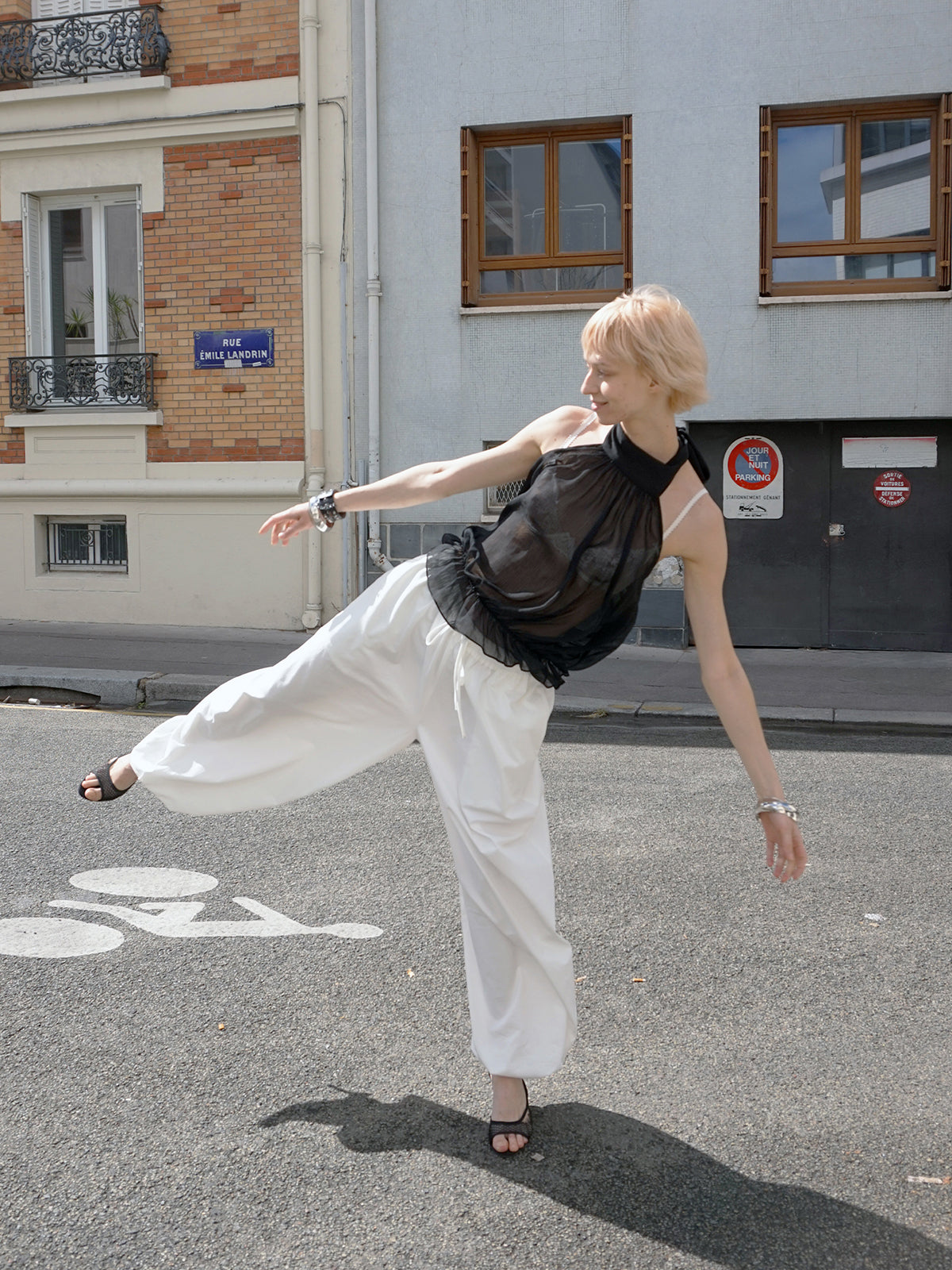 White Balloon Lounge Pants