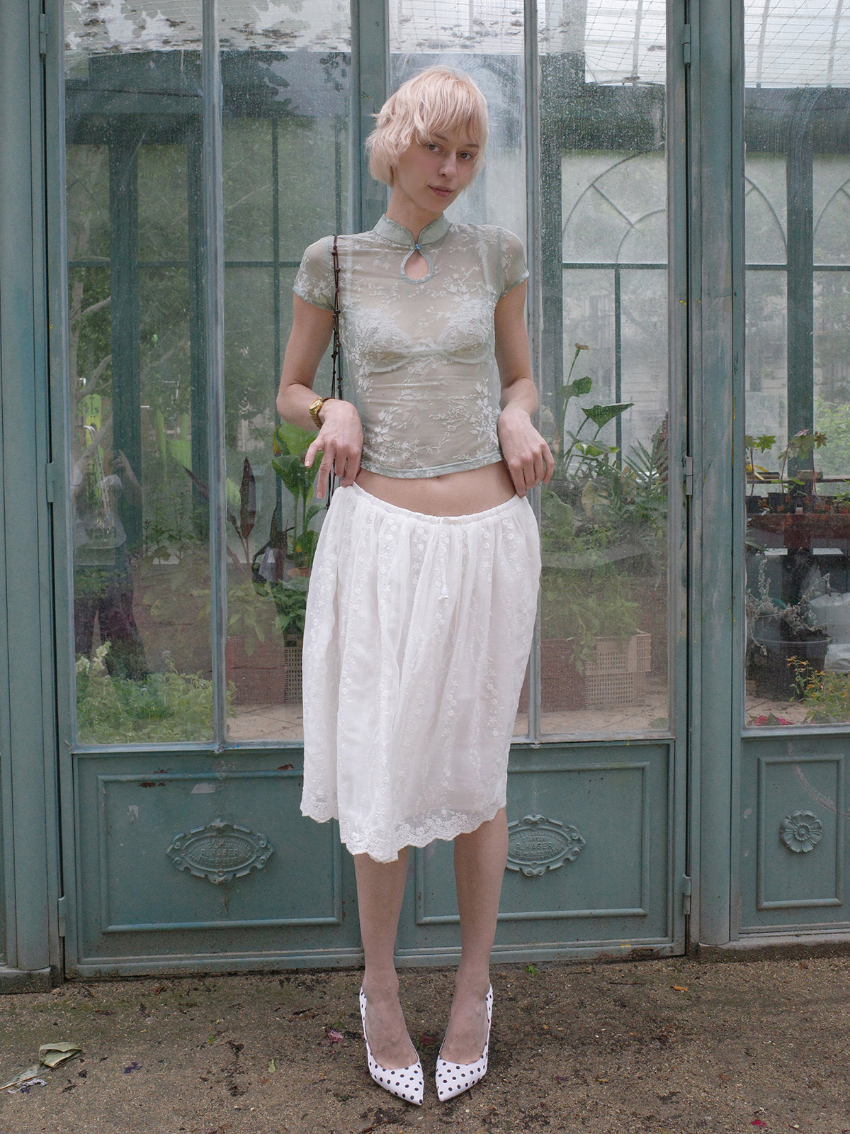Hazy Spring Chinese Qipao Top