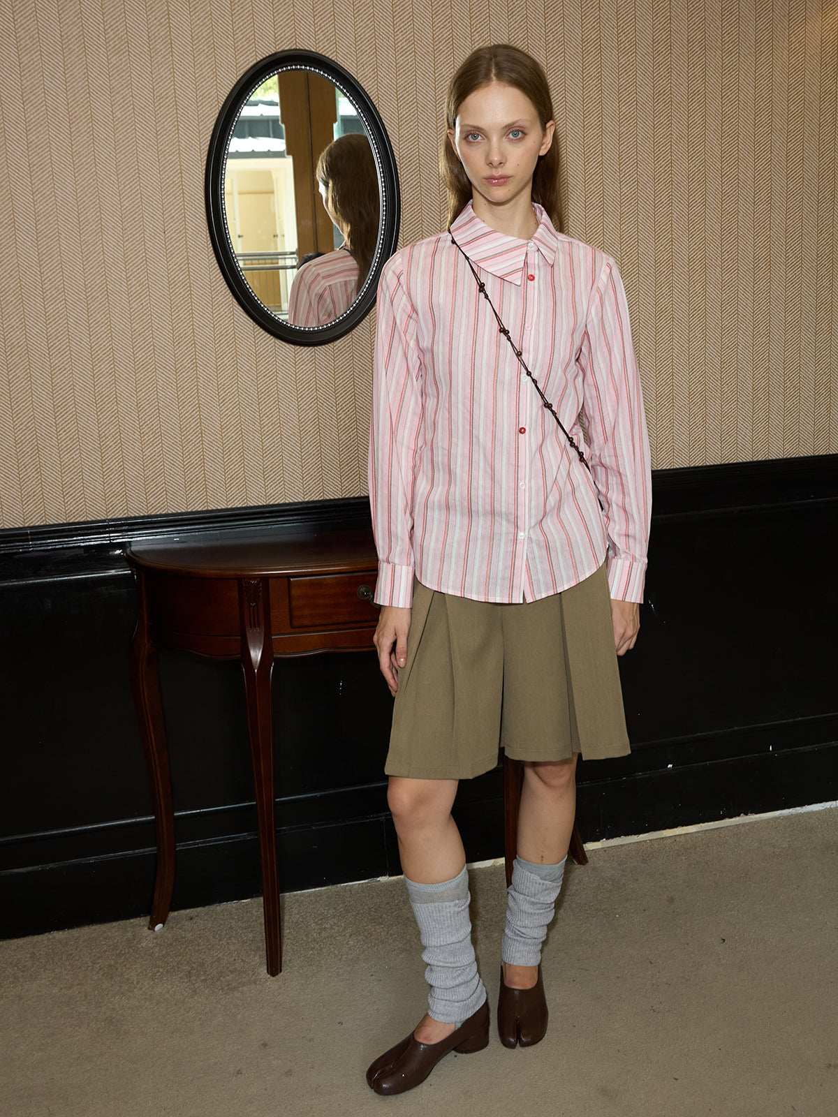 Olive Goliath Tailored Shorts