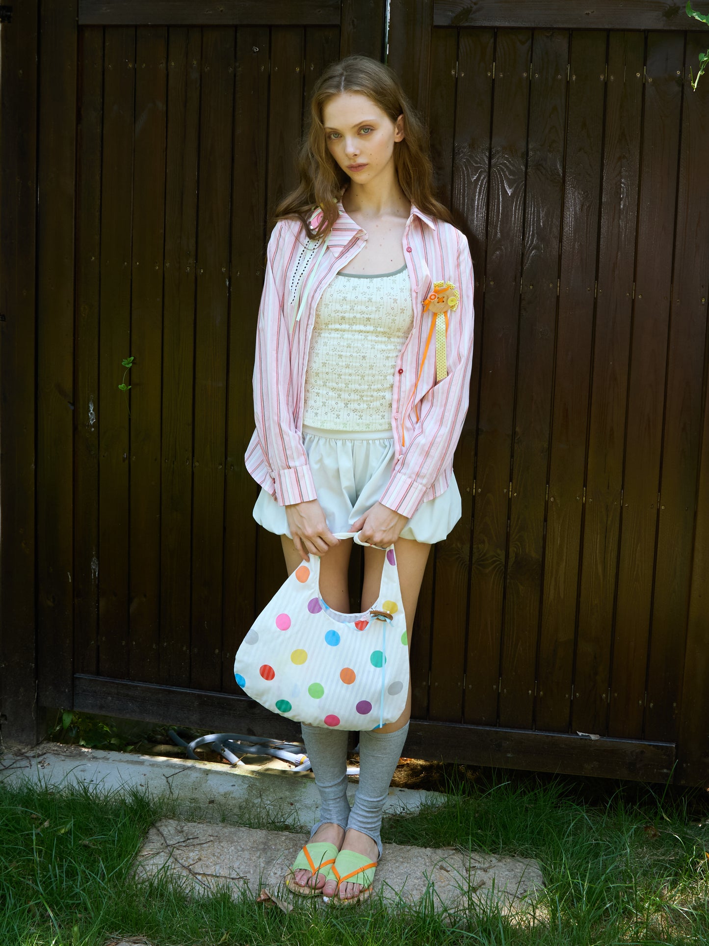 Multi-Color Polka Dot Bag