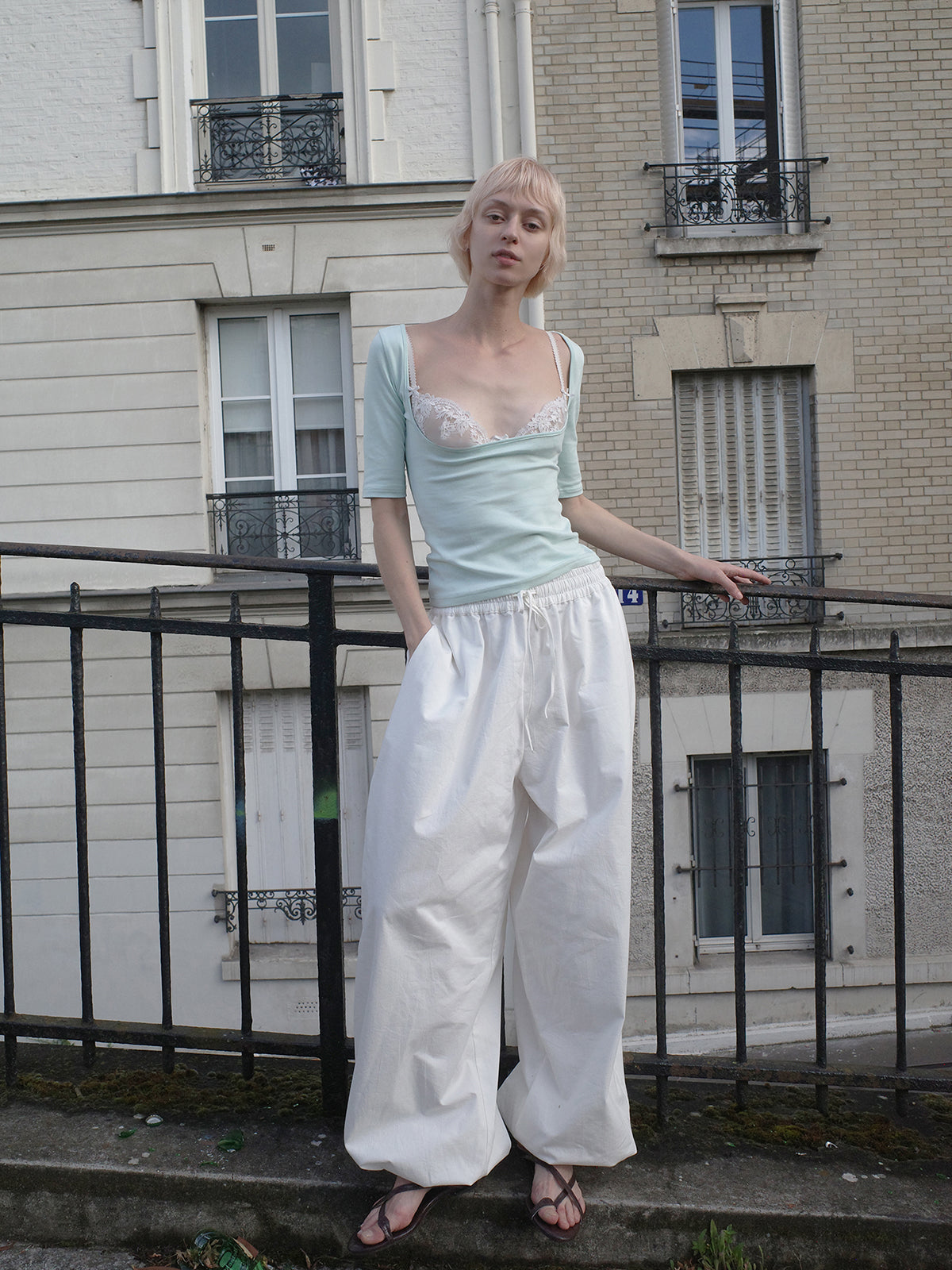 White Balloon Lounge Pants