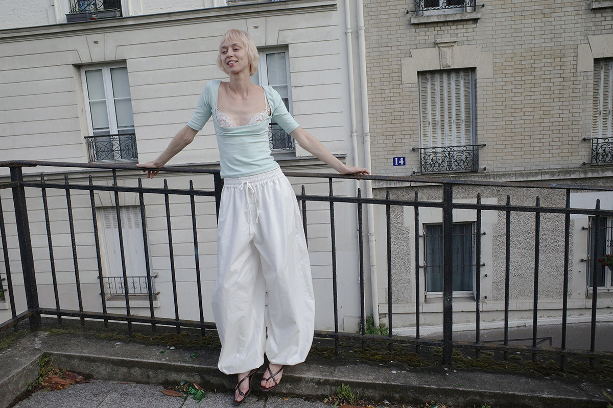 White Balloon Lounge Pants