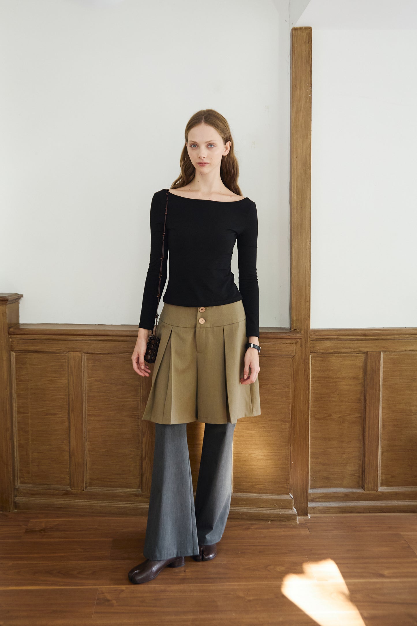 Olive Goliath Tailored Shorts