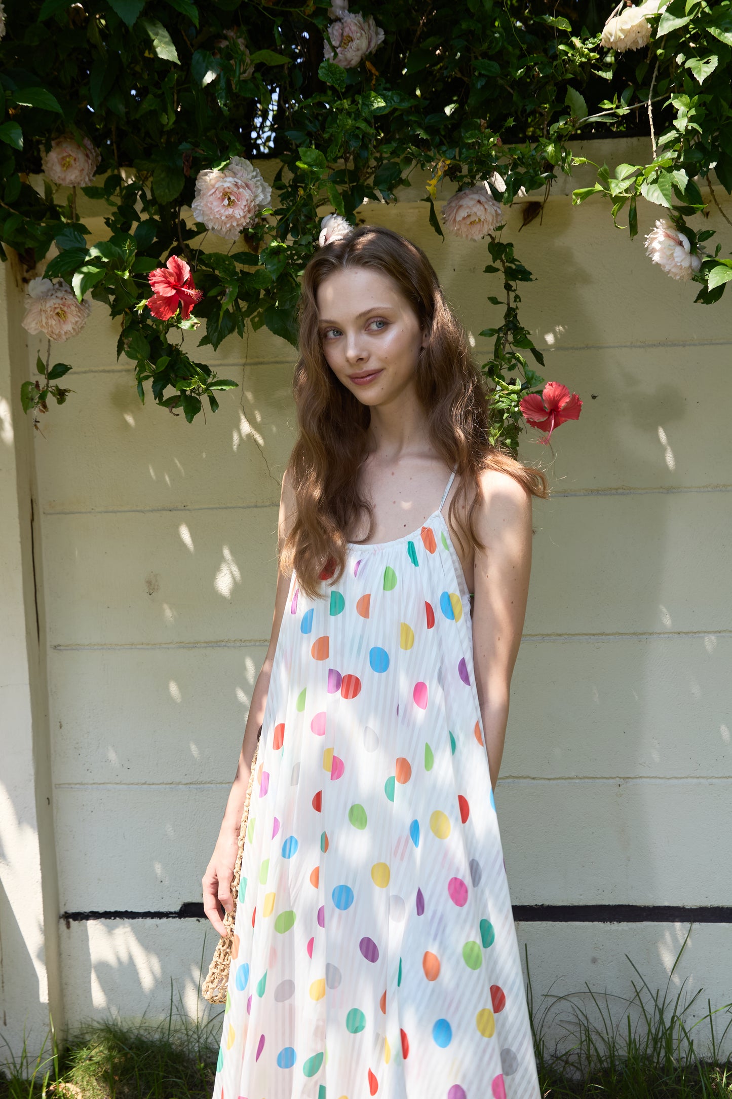 Multi-Color Polka Dot Dress