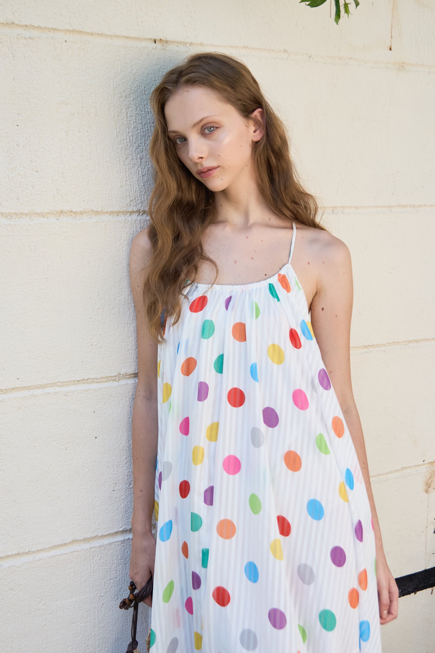 Multi-Color Polka Dot Dress