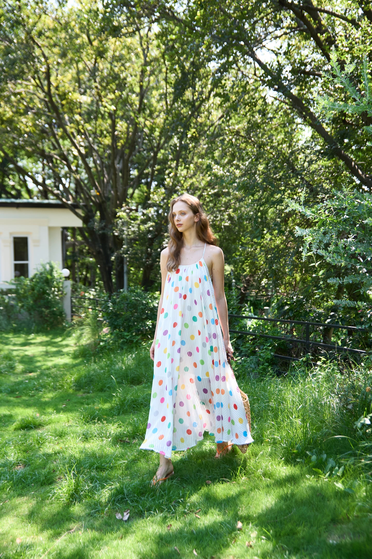 Multi-Color Polka Dot Dress