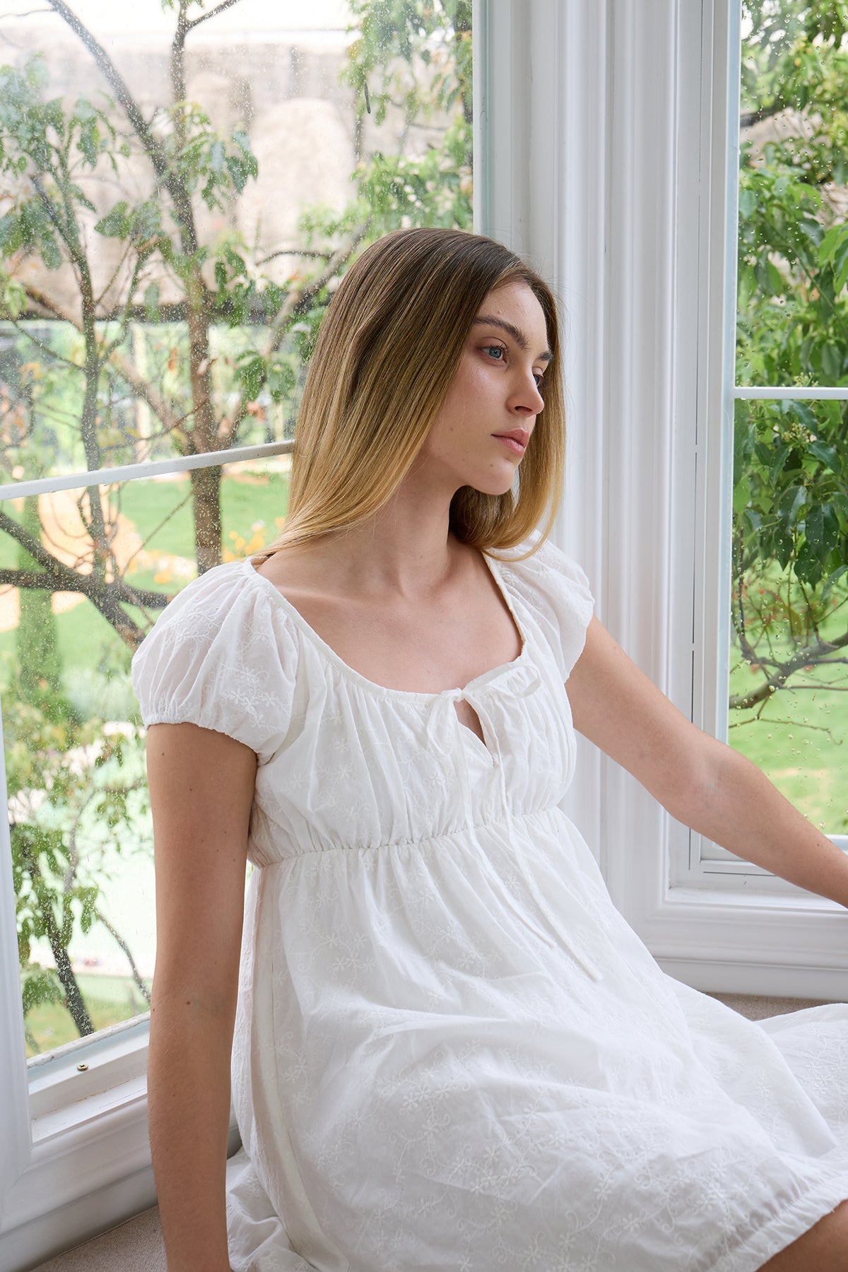 Love Letter Puff Sleeve Dress