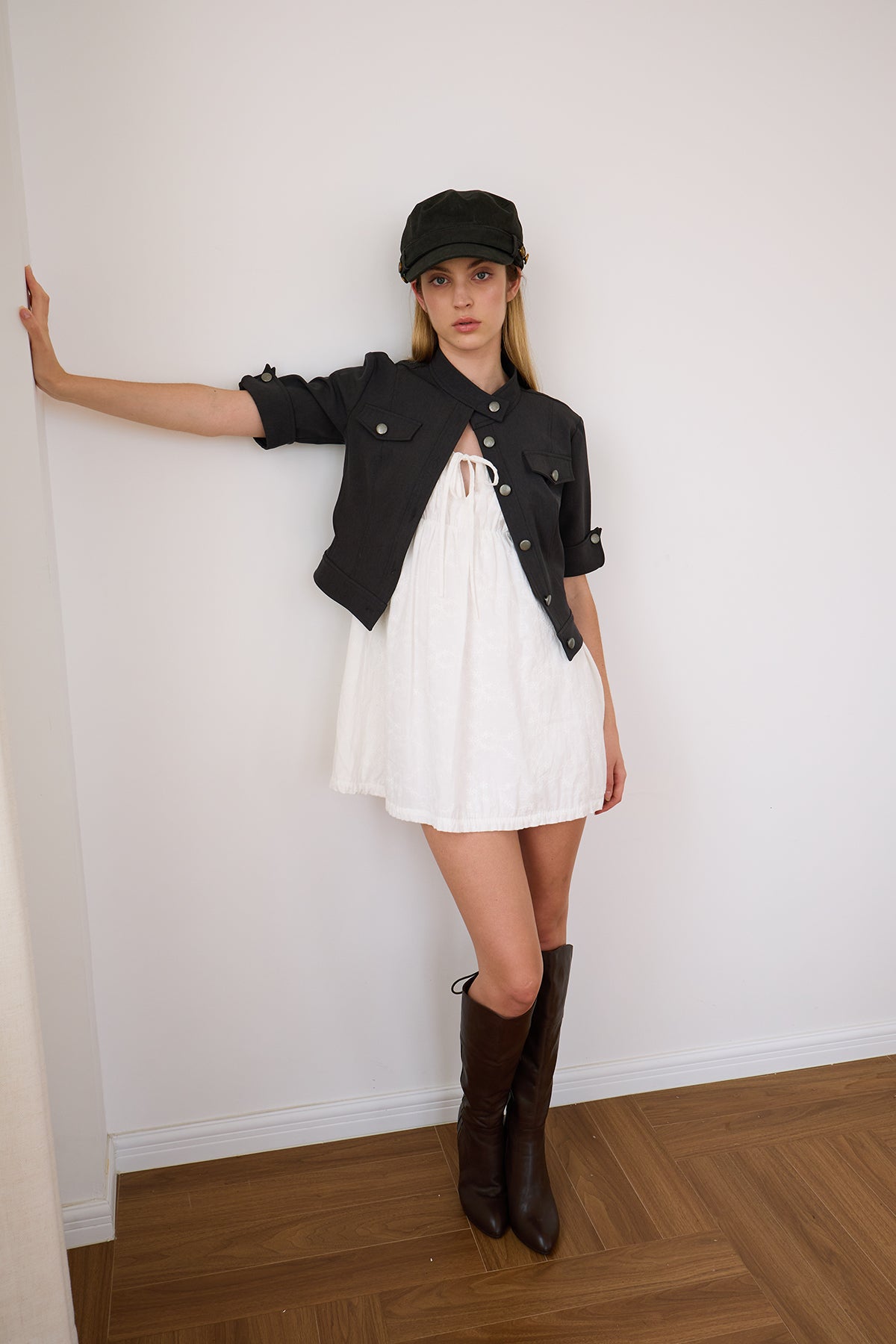 Love Letter Puff Sleeve Dress