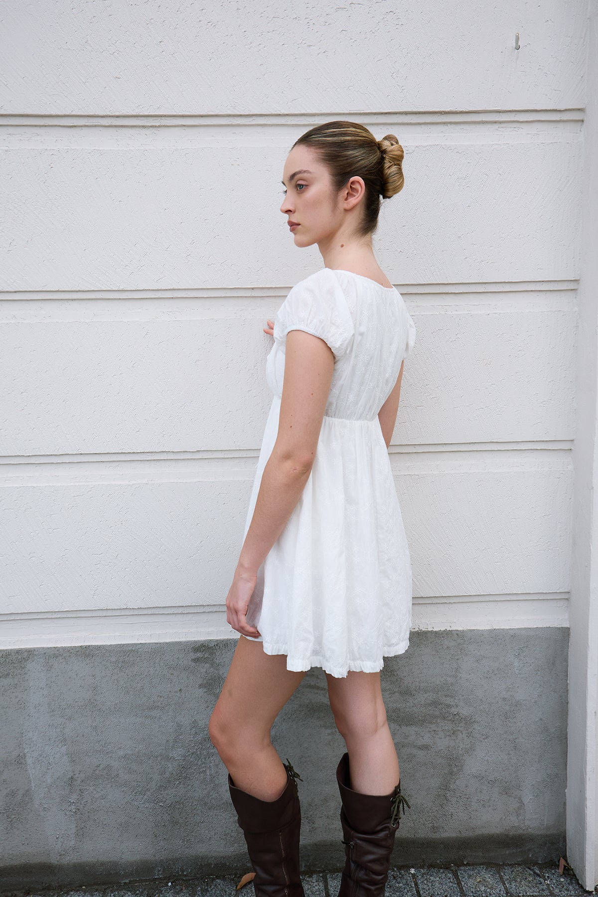 Love Letter Puff Sleeve Dress