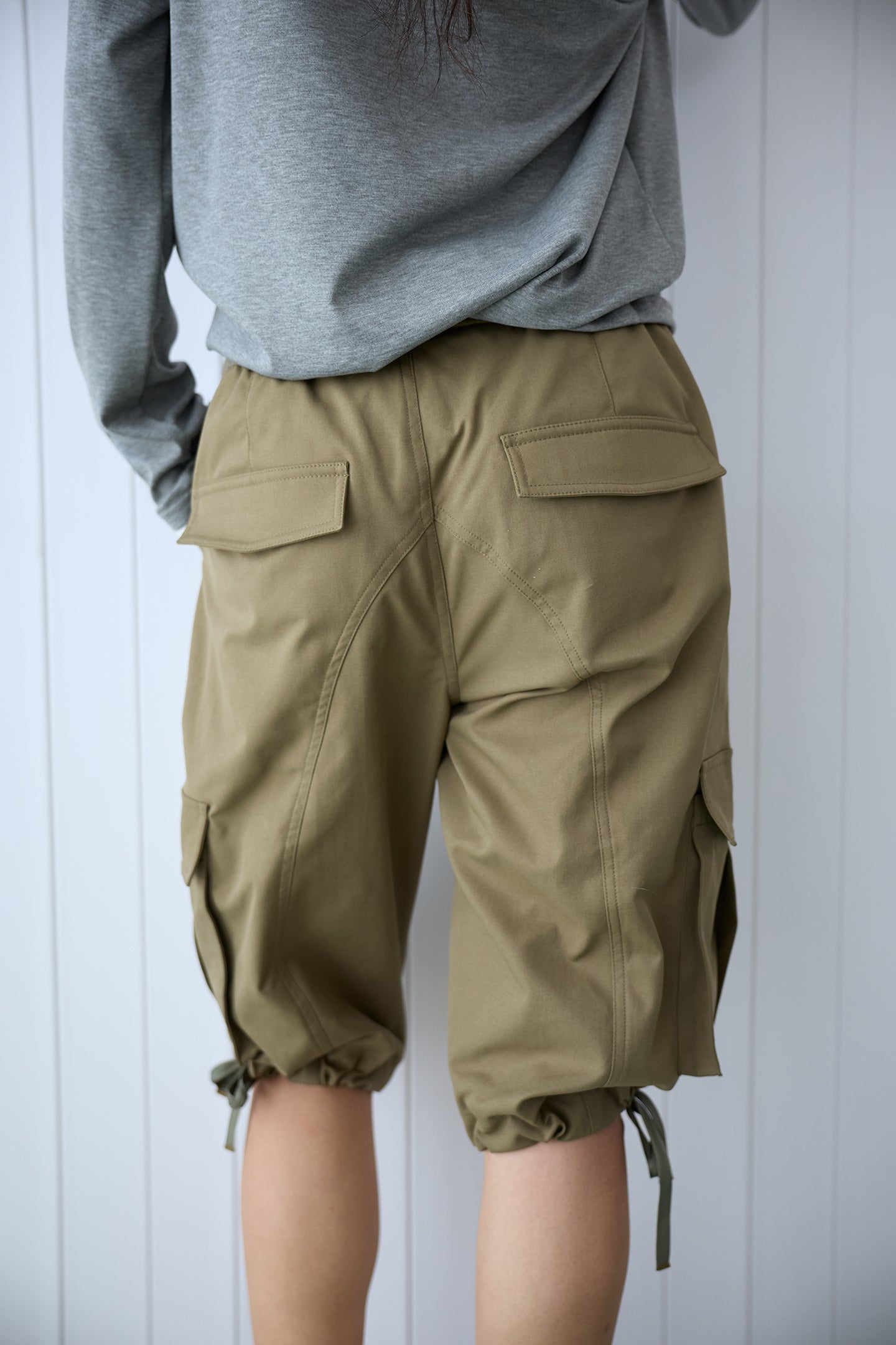 Moss Green Cargo Shorts