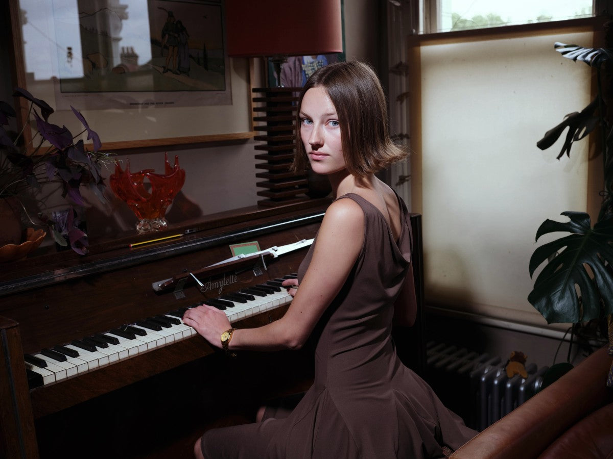 Asymmetric-hem Multi-way Dress