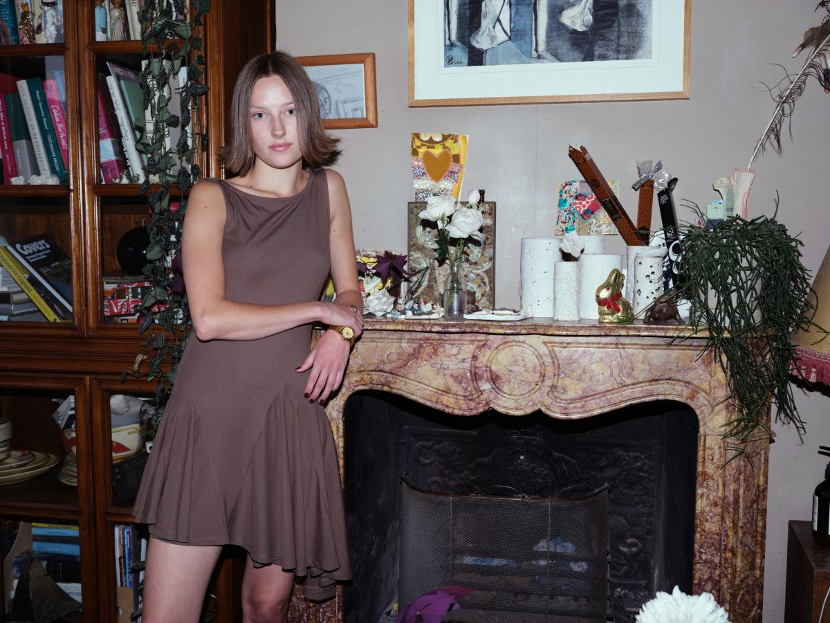 Asymmetric-hem Multi-way Dress