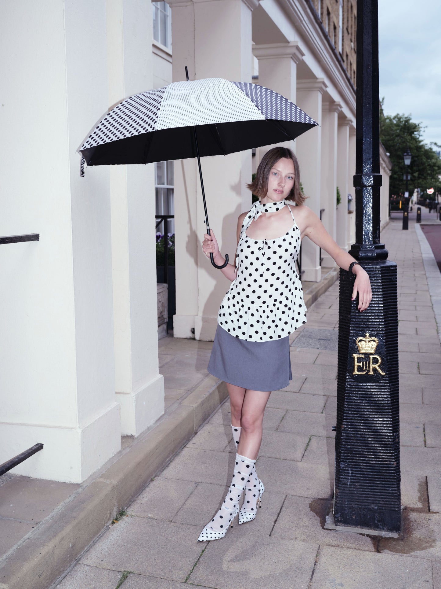 A-line Pleated Skirt