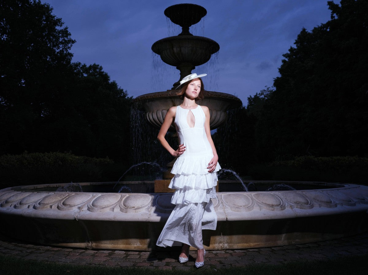 Multi-way Cut-out Detachable Hem Dress