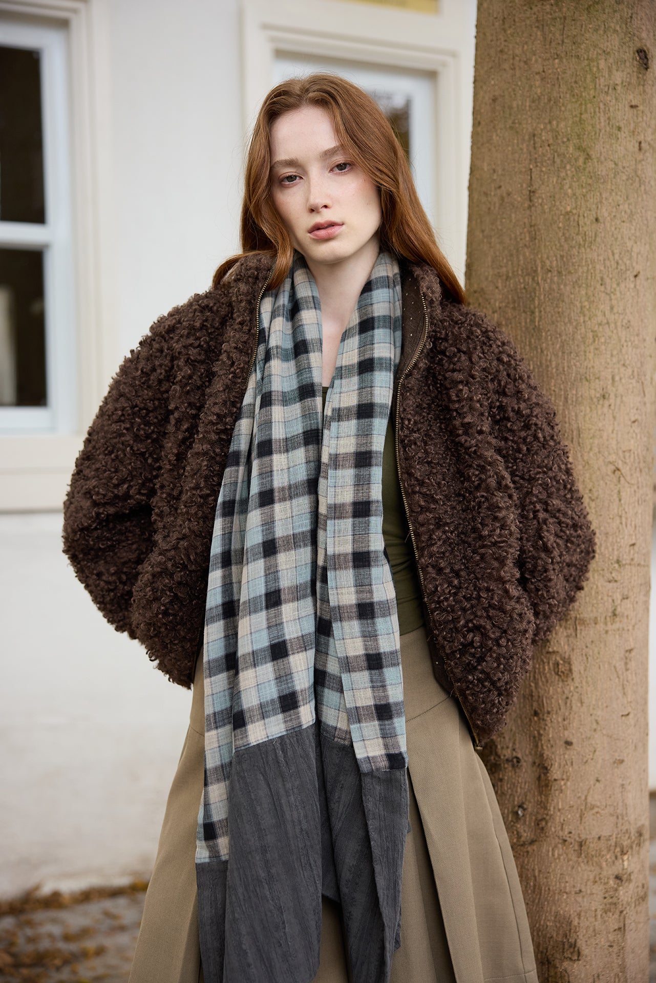 Reversible Polka Dot Plush Jacket