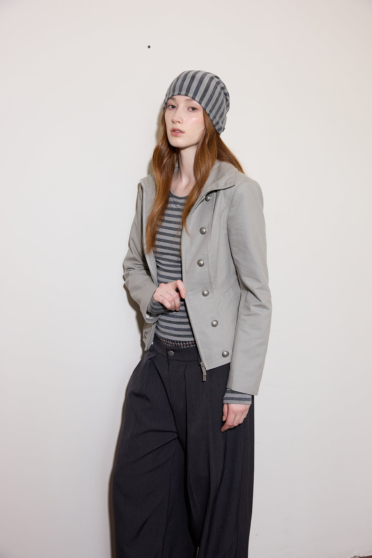 Sand Grey Unisex Jacket