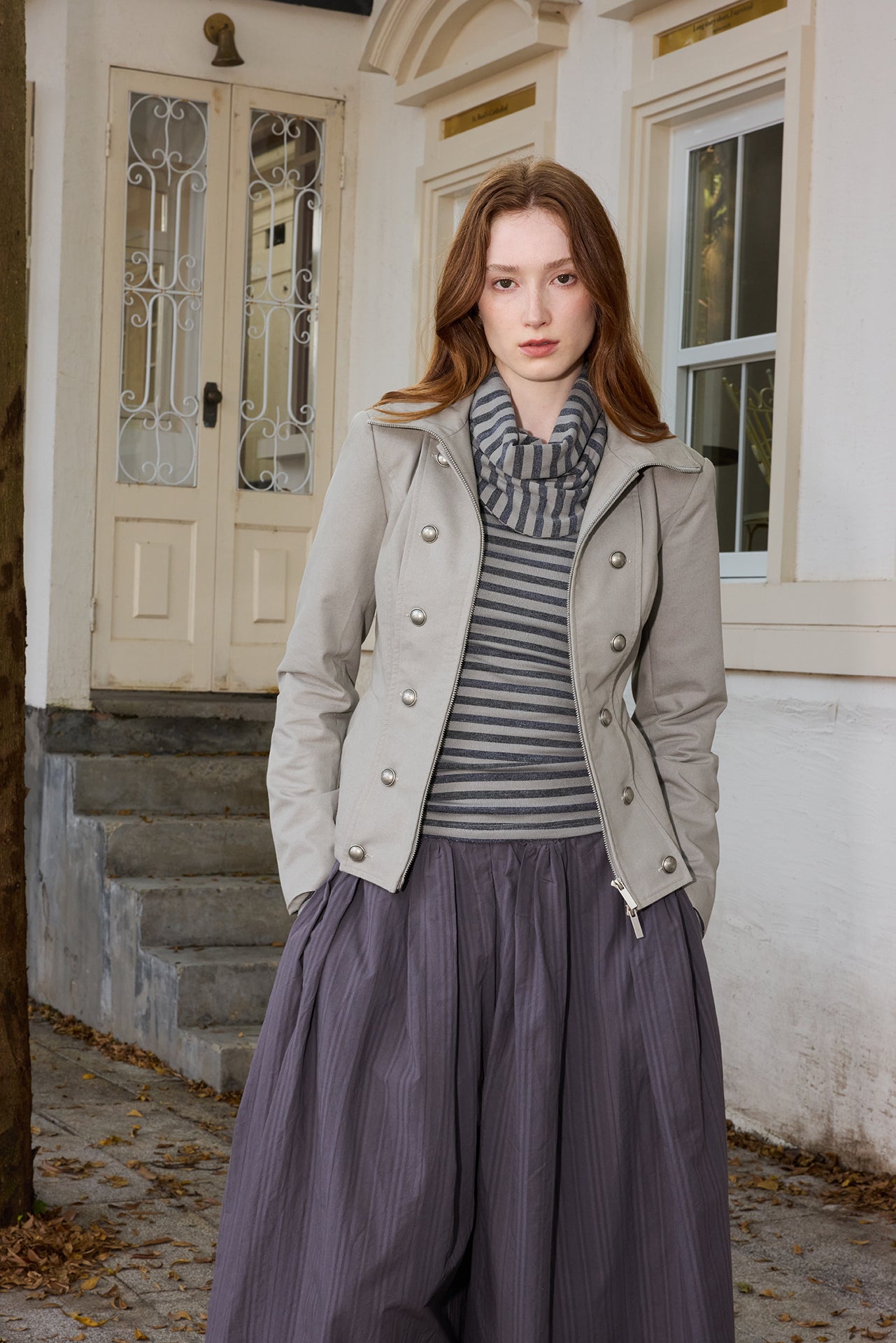 Sand Grey Unisex Jacket