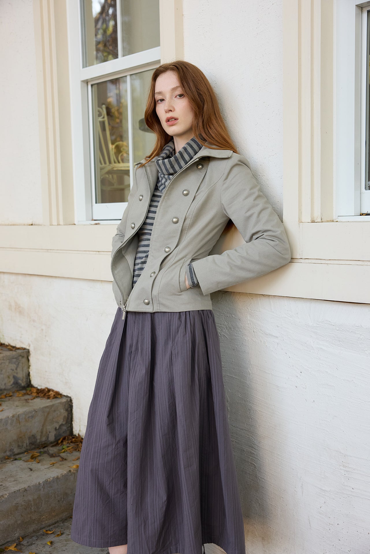 Sand Grey Unisex Jacket