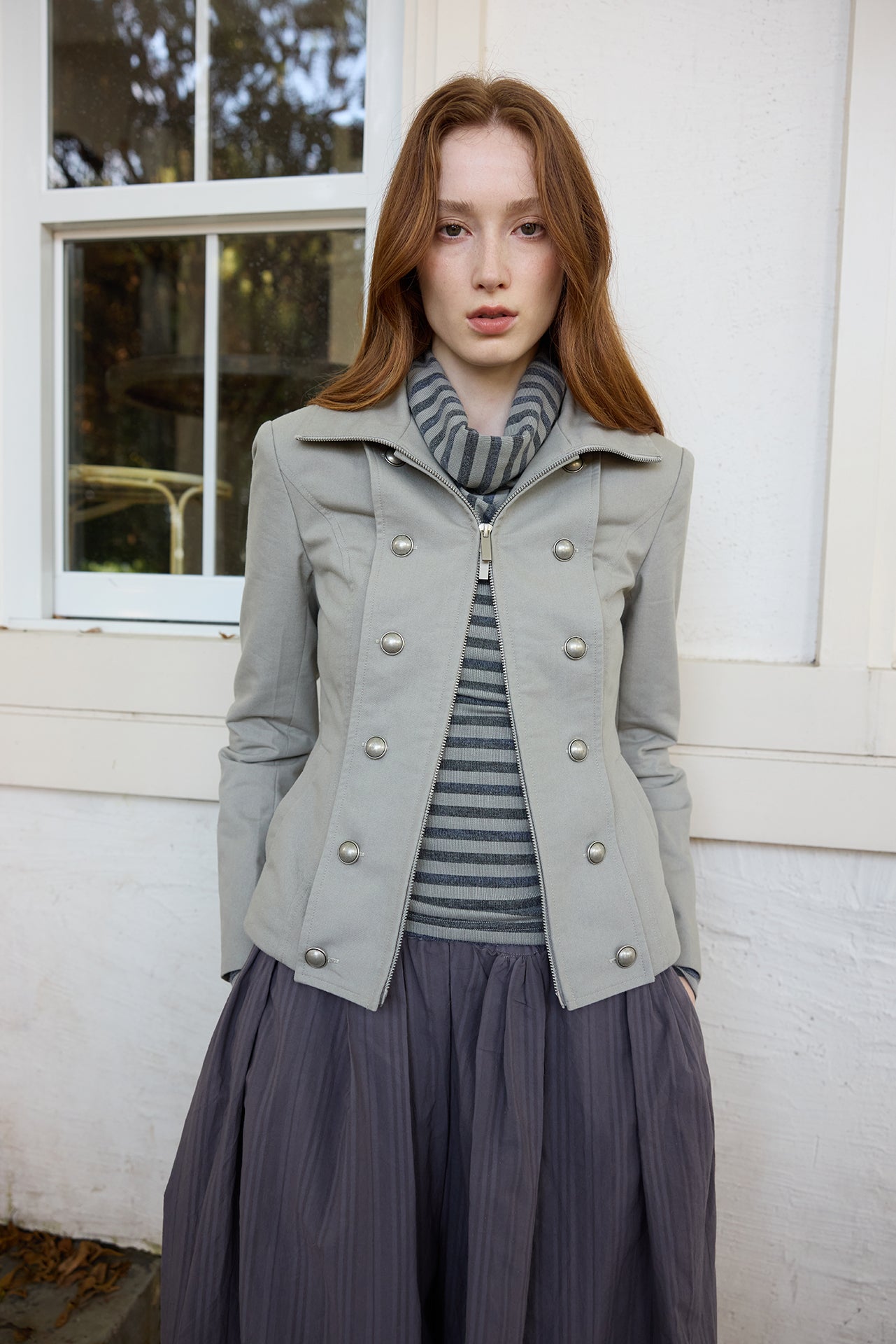 Sand Grey Unisex Jacket