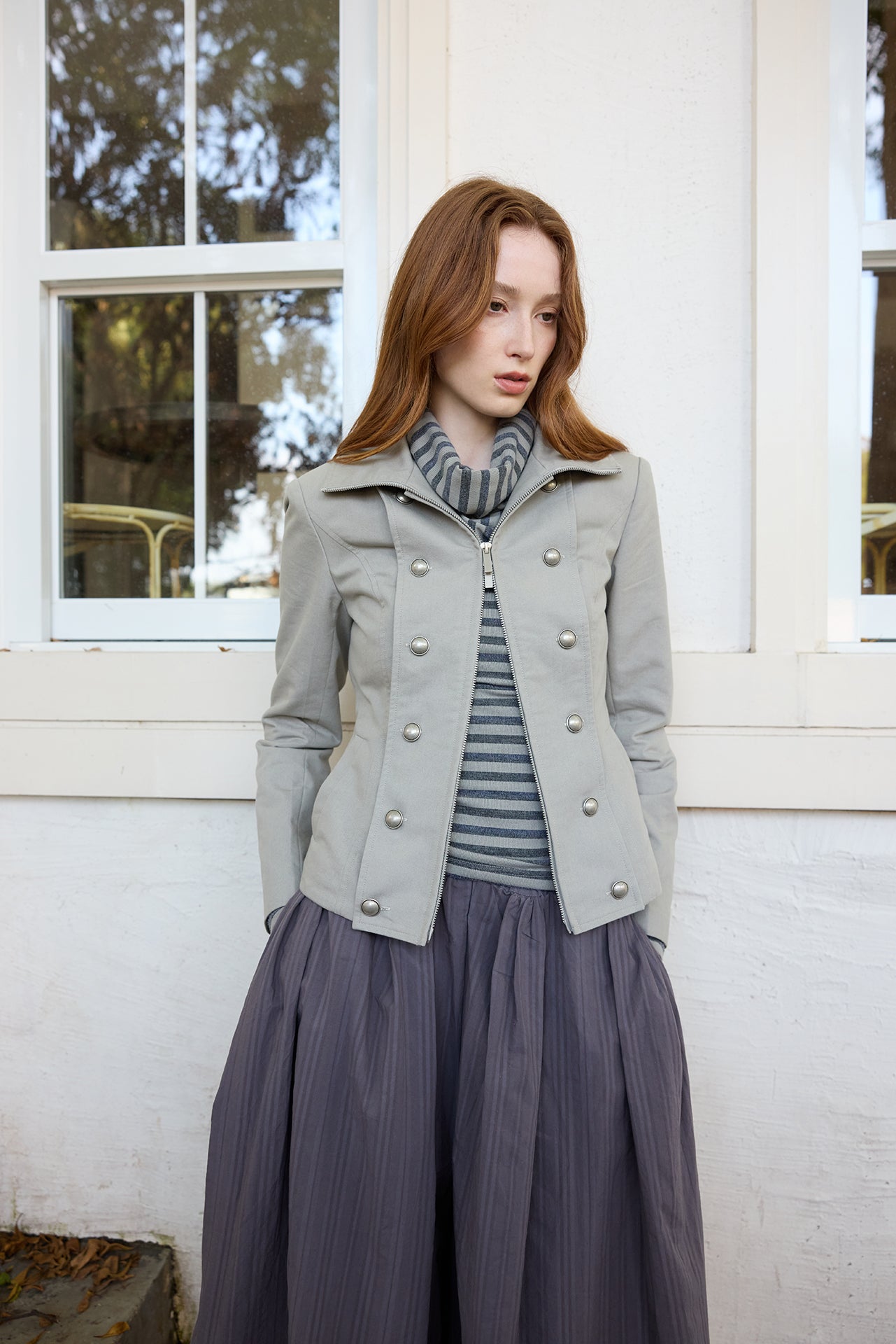 Sand Grey Unisex Jacket